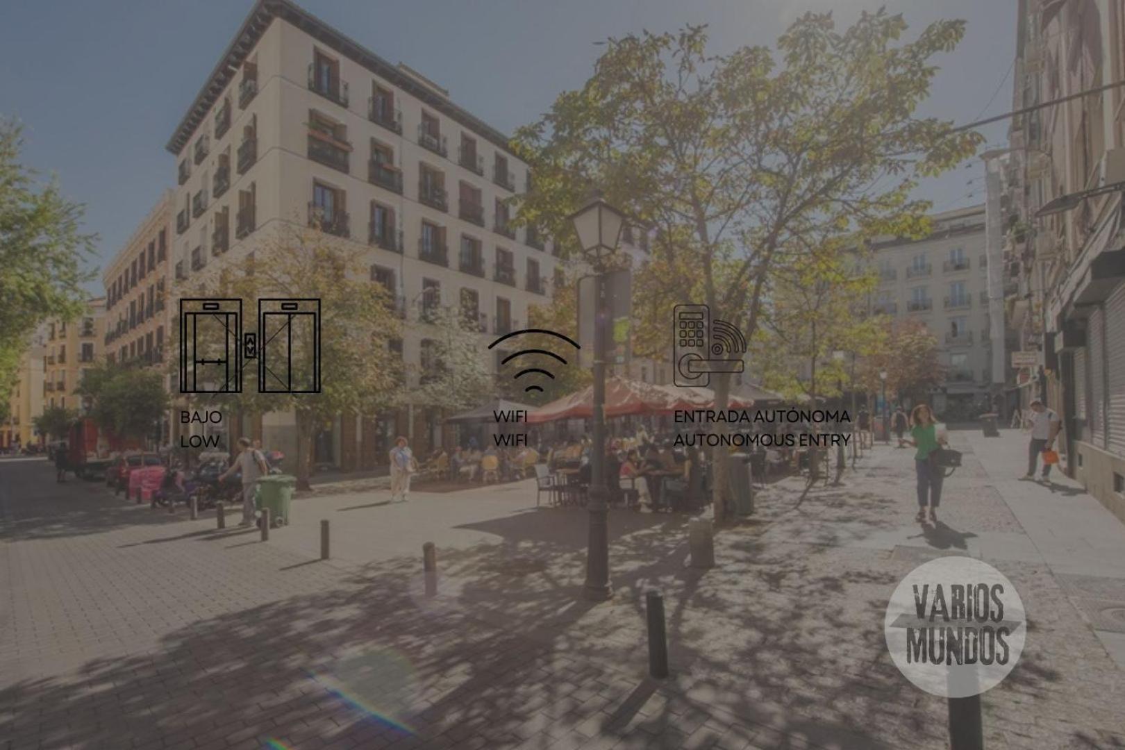 Downtown&New Apt Para 9Pax En La Plaza De Chueca Madri Exterior foto